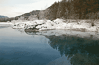 Голубые озера (возле Аската).