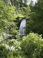 Водопад Корбу