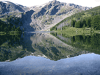 Гора Красная 2471 м. Озера.