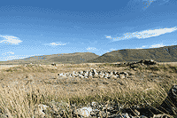 Плато Укок. Курганы.