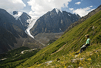 Ледник Малый Актру. 