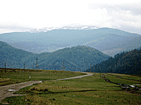 Теректинский хребет. 