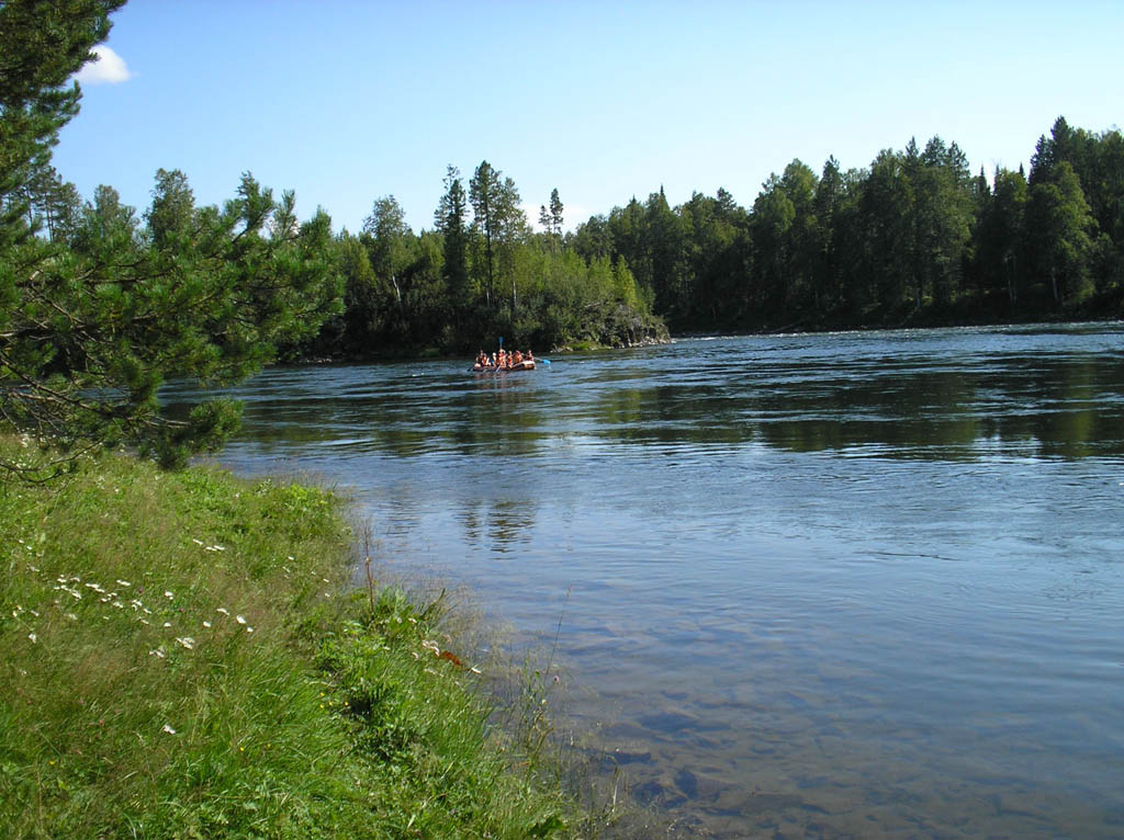 Река Бия.