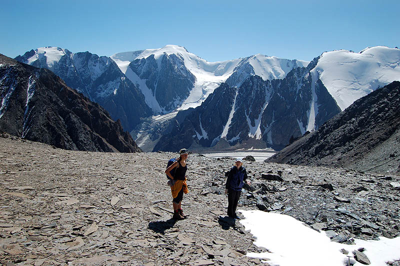 Подъем на перевал Значкистов 1Б.