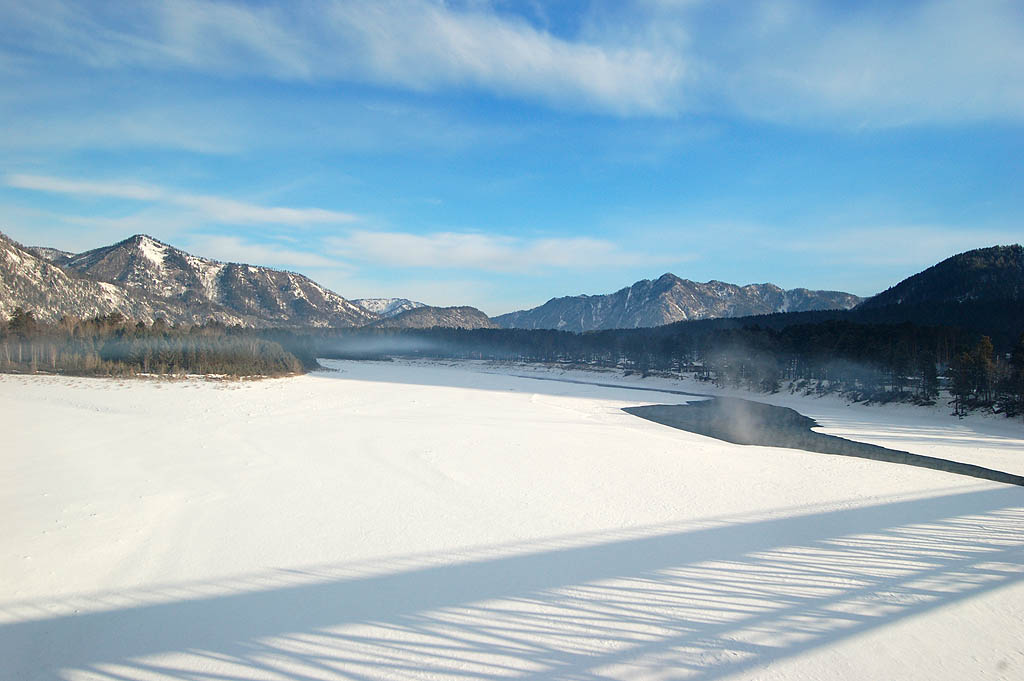 Катунь в Усть-Семе. 