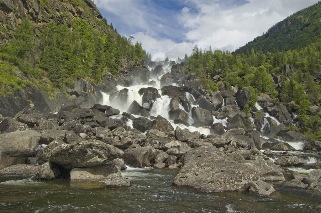Чульчиснкий водопад (Учар). 
