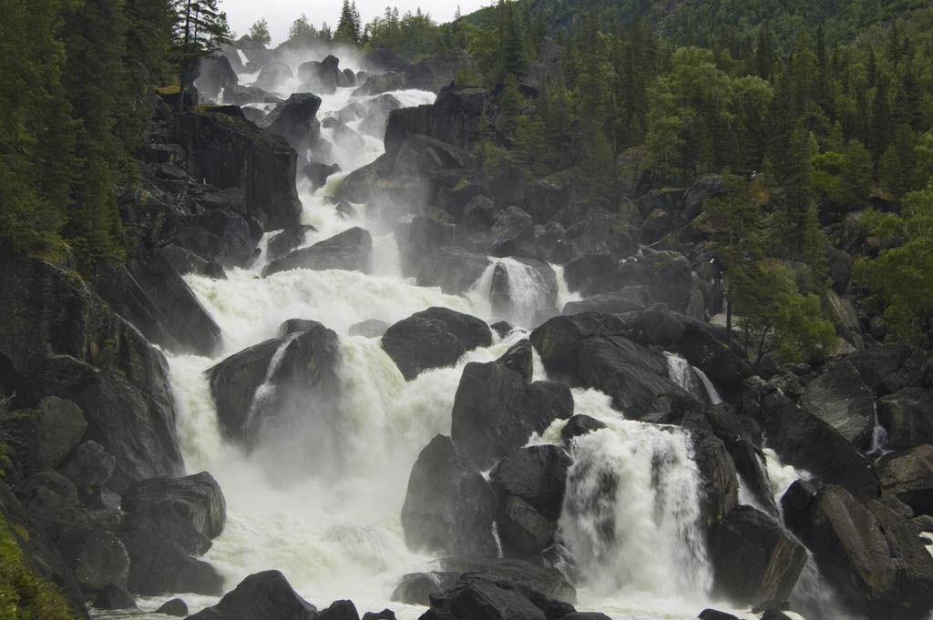 Чульчиснкий водопад (Учар). 