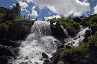 Водопад на реке. Л.Осиновка.