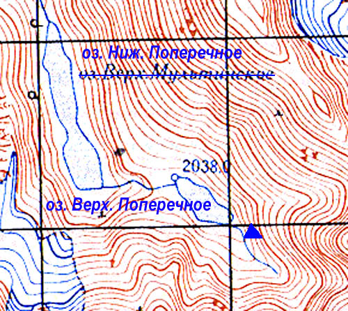 Карта пройденного маршрута на 10 июля 2010 года. Мультинское кольцо.