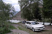 780 км Чуйского тракта. Река Чуя. 