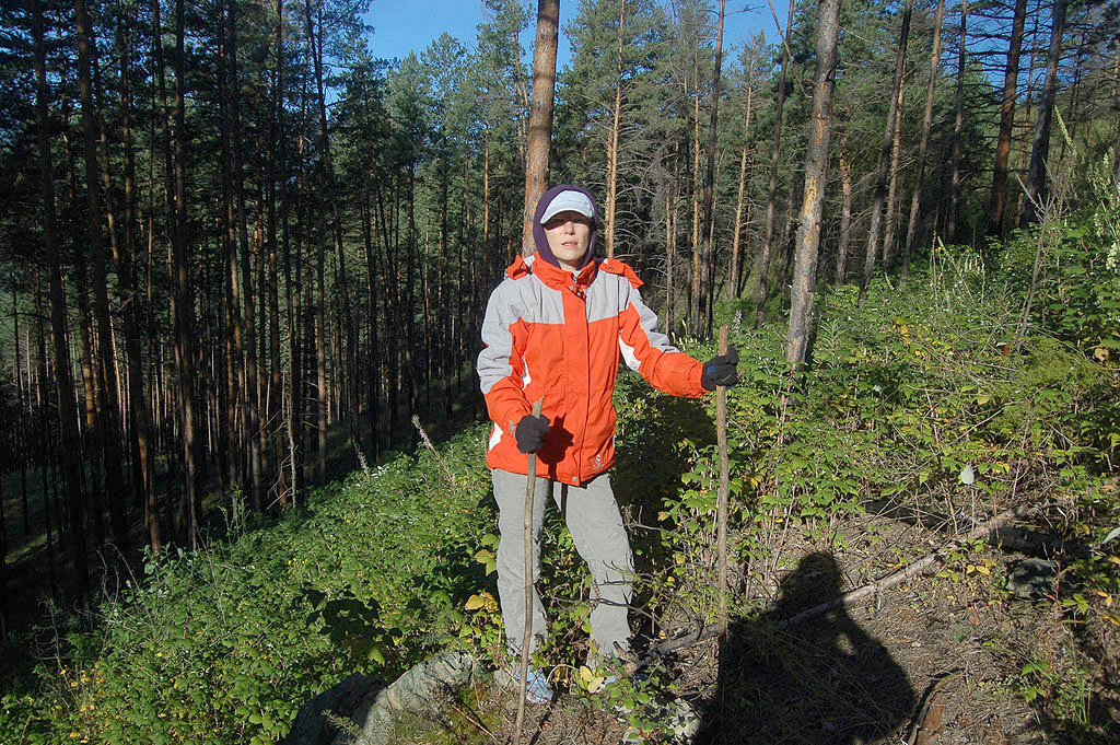 Начало пути на г.Крестовая 1336 м. 