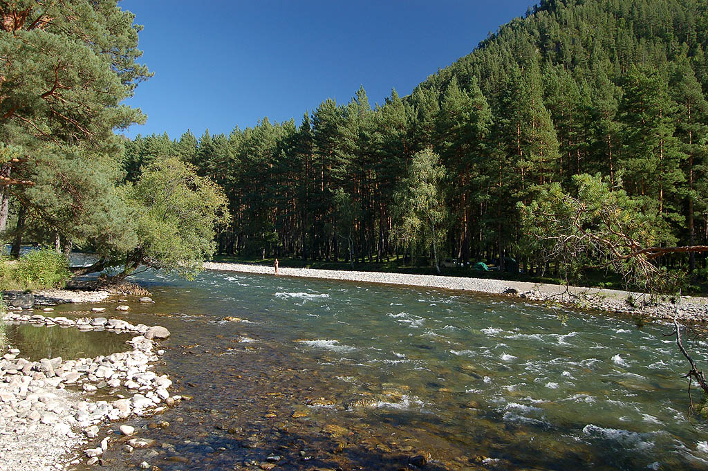 Река Чемал.
