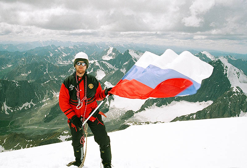 Я на вершине Маашей-баши 4177 м.