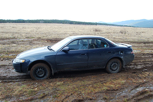 На Семинском перевале.