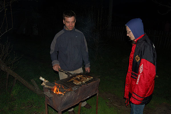 В Озерном вечером.