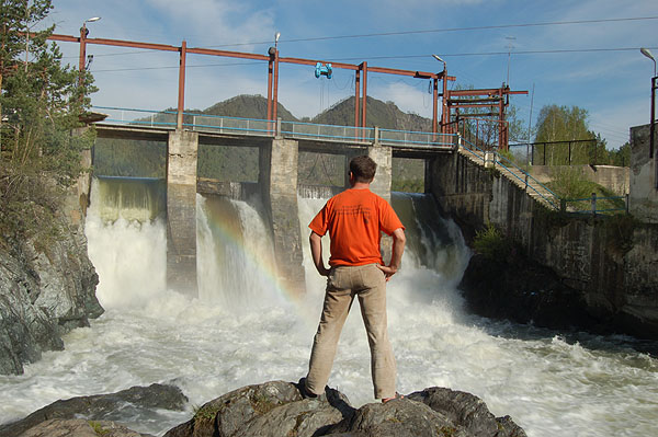 Чемальская ГЭС.