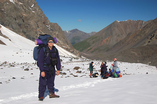 На подходе к Нижнешавлинскому перевалу.