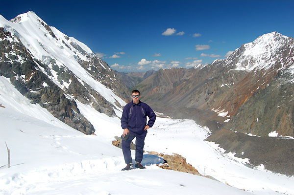 Я на Нижнешавлинском перевале (1Б). 