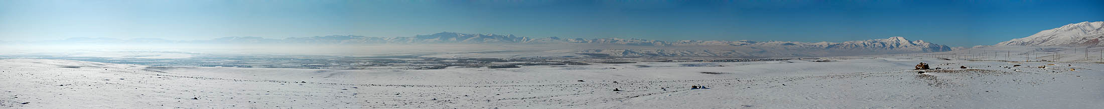 880 км. Чуйская степь. 